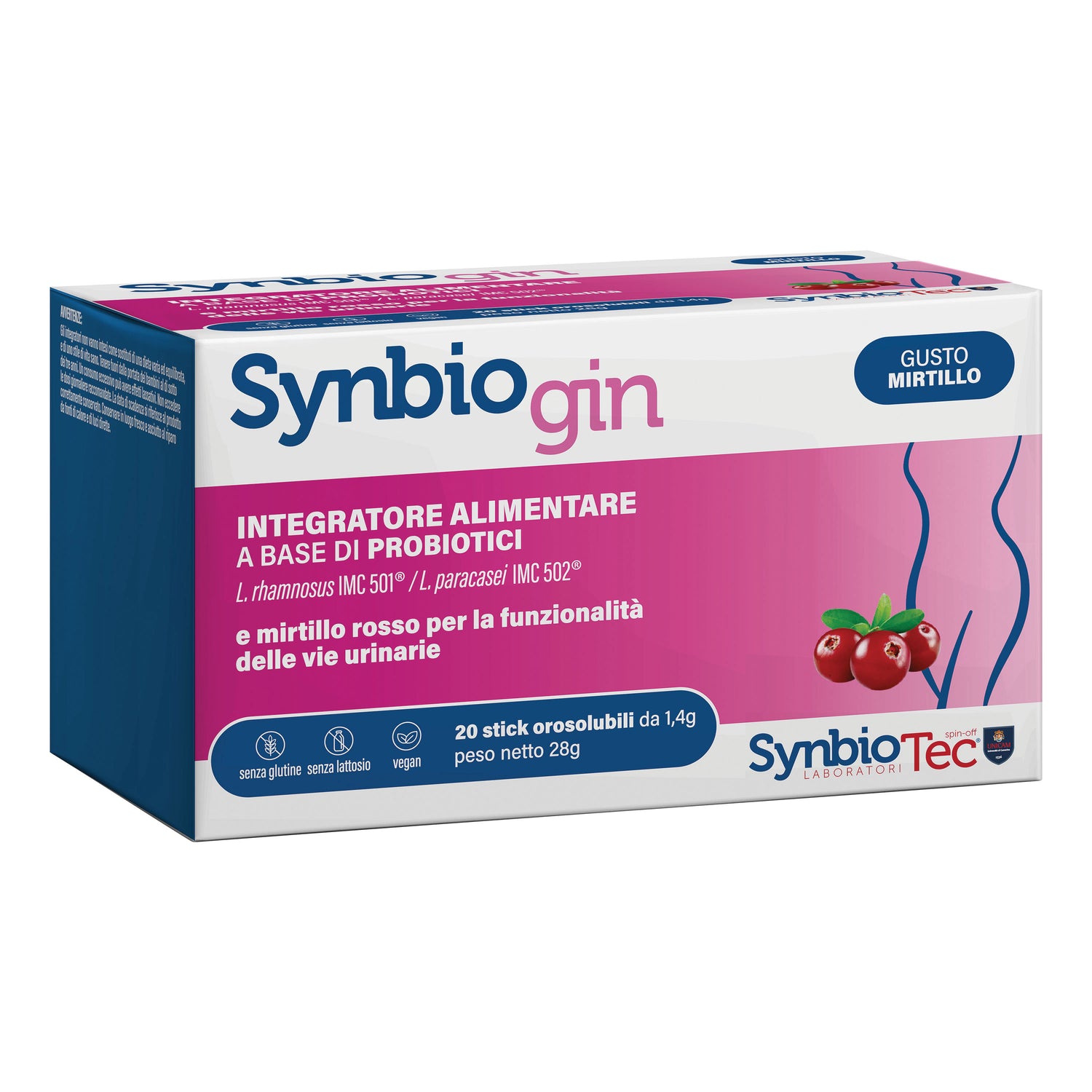SYNBIOGIN 20STICK OROSOLUBILI