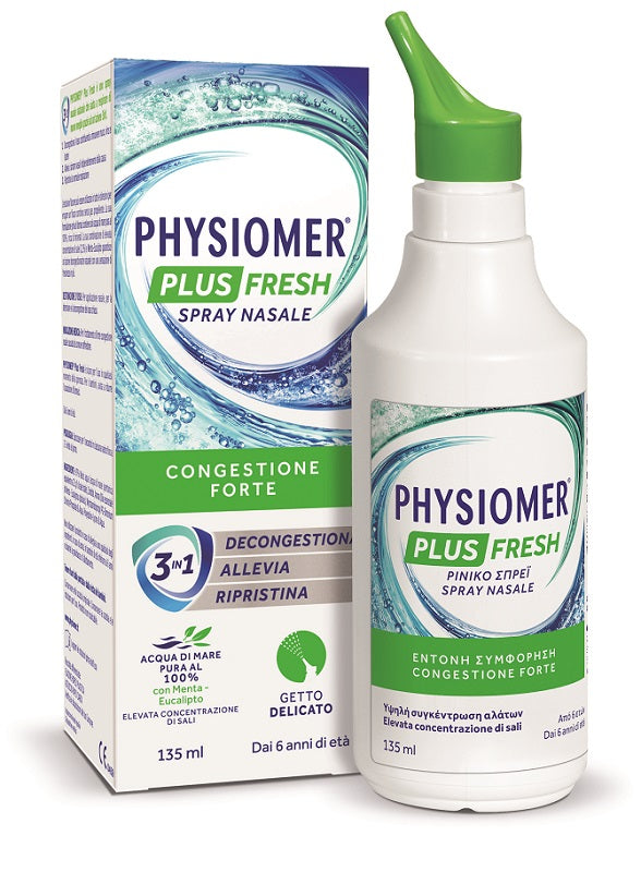 PHYSIOMER PLUS FRESH SPR 135ML  