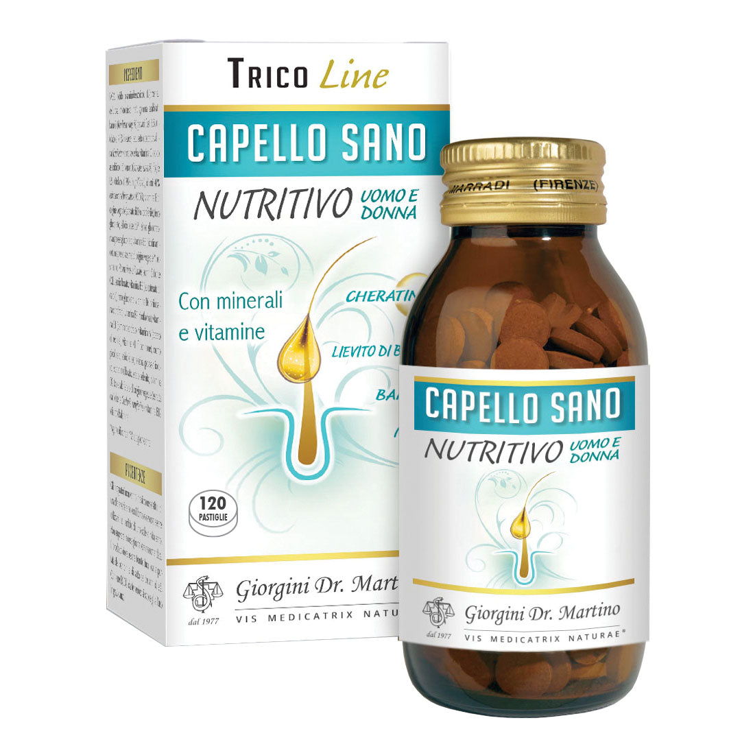 CAPELLO SANO NUTRITIVO 120PAST  