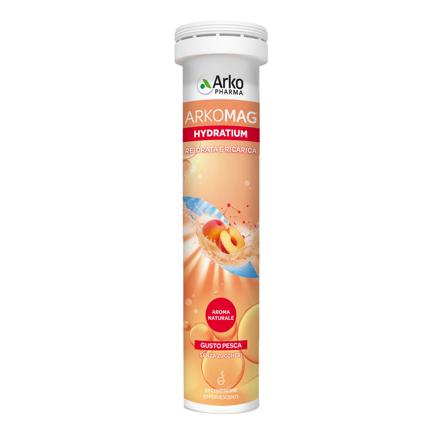 ARKOMAG HYDRATIUM PESCA 24CPR
