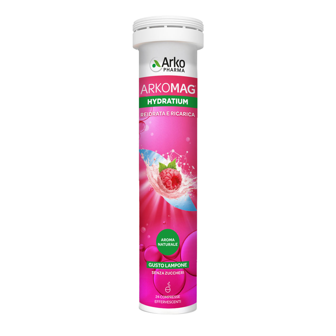 ARKOMAG HYDRATIUM LAMPONE24CPR