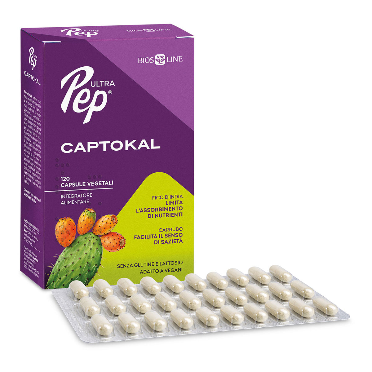 ULTRA PEP CAPTOKAL 120CPS VEG
