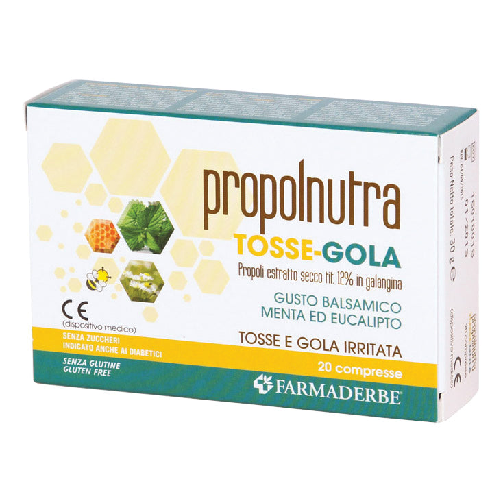 PROPOLNUTRA TOSSE GOLA 20CPR
