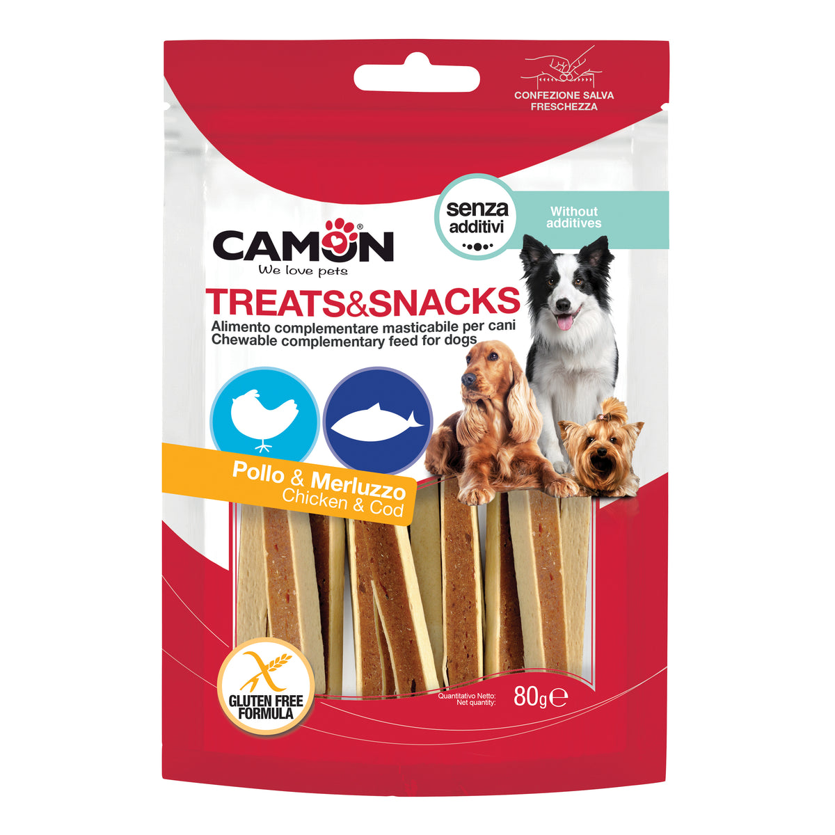 CHICKEN & FISH 80G  