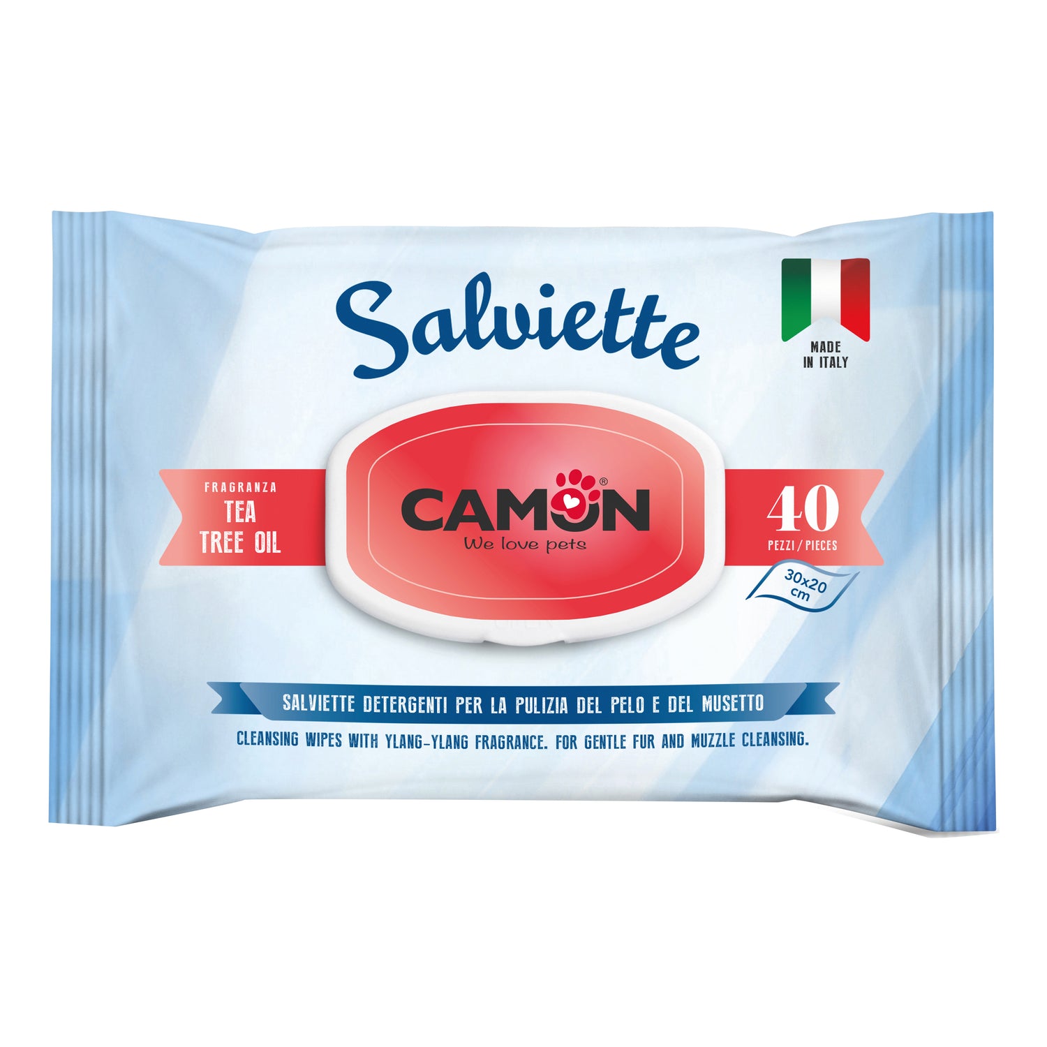 SALVIETTE TEA TREE OIL 40PZ