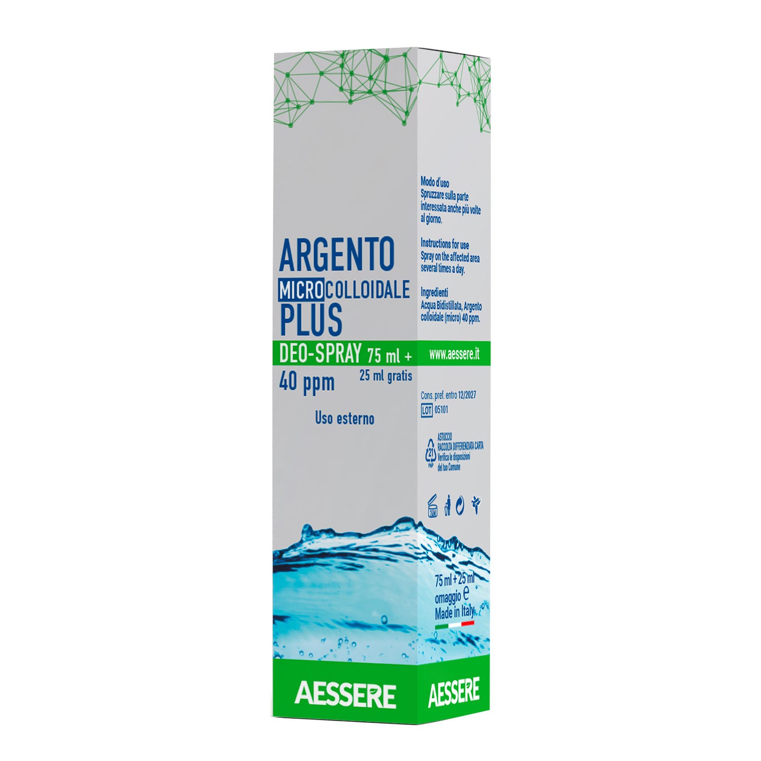 ARGENTO COLLOID PLUS DEO