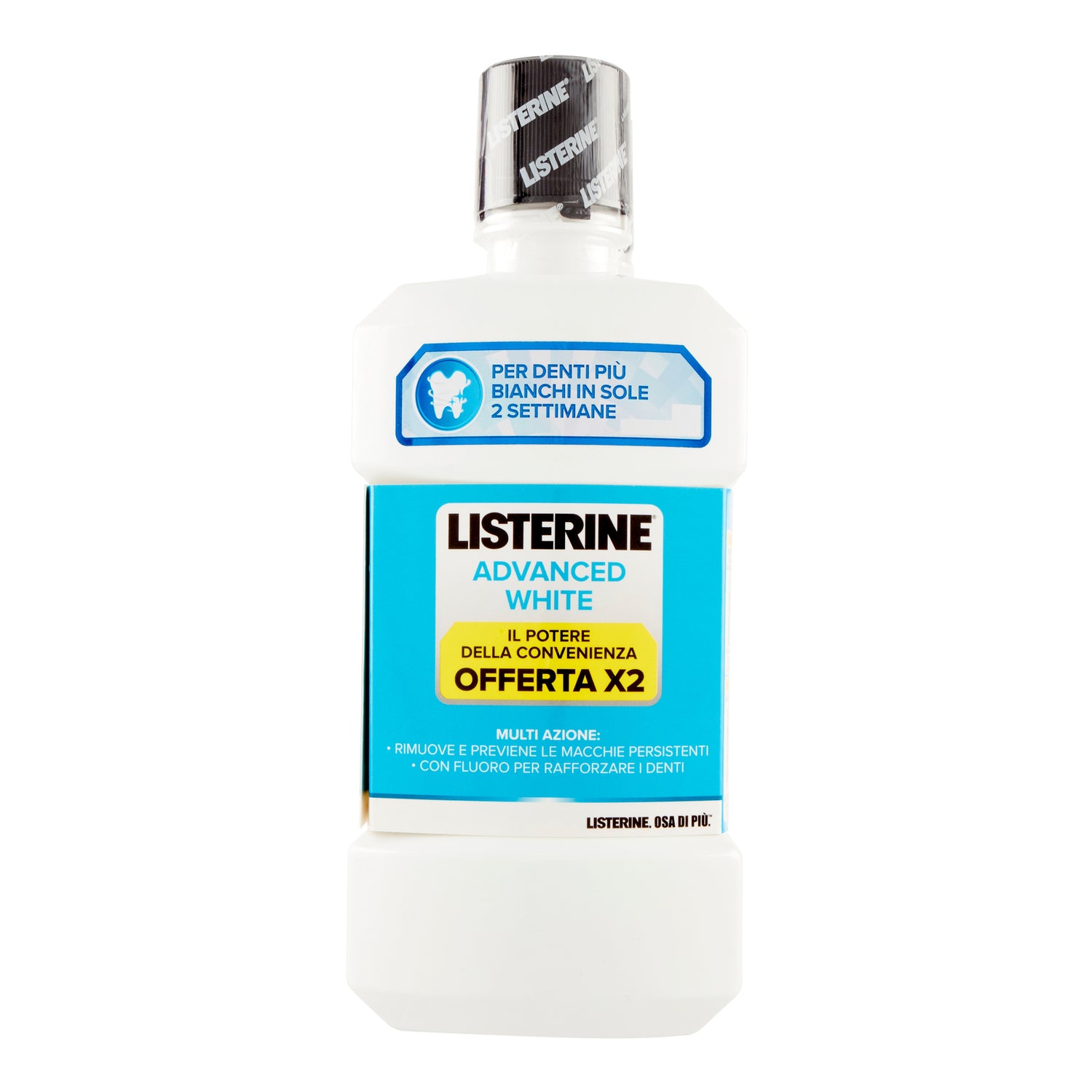 LISTERINE ADVANCE WHITE2X500ML