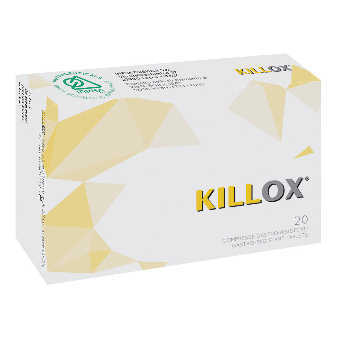 KILLOX 20CPR GASTRORESISTENTI  