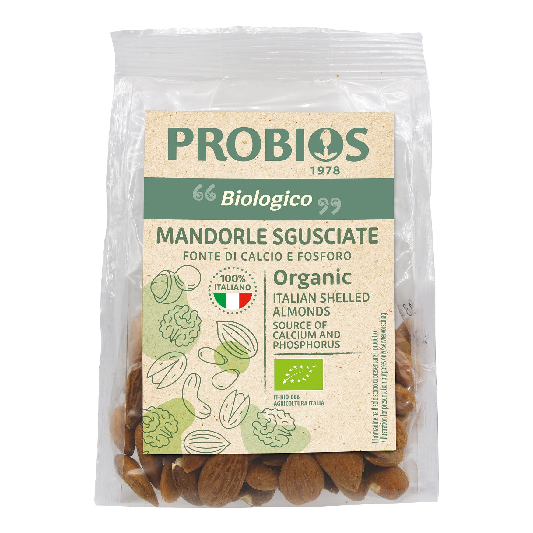 PROBIOS MANDORLE SGUSC 125G
