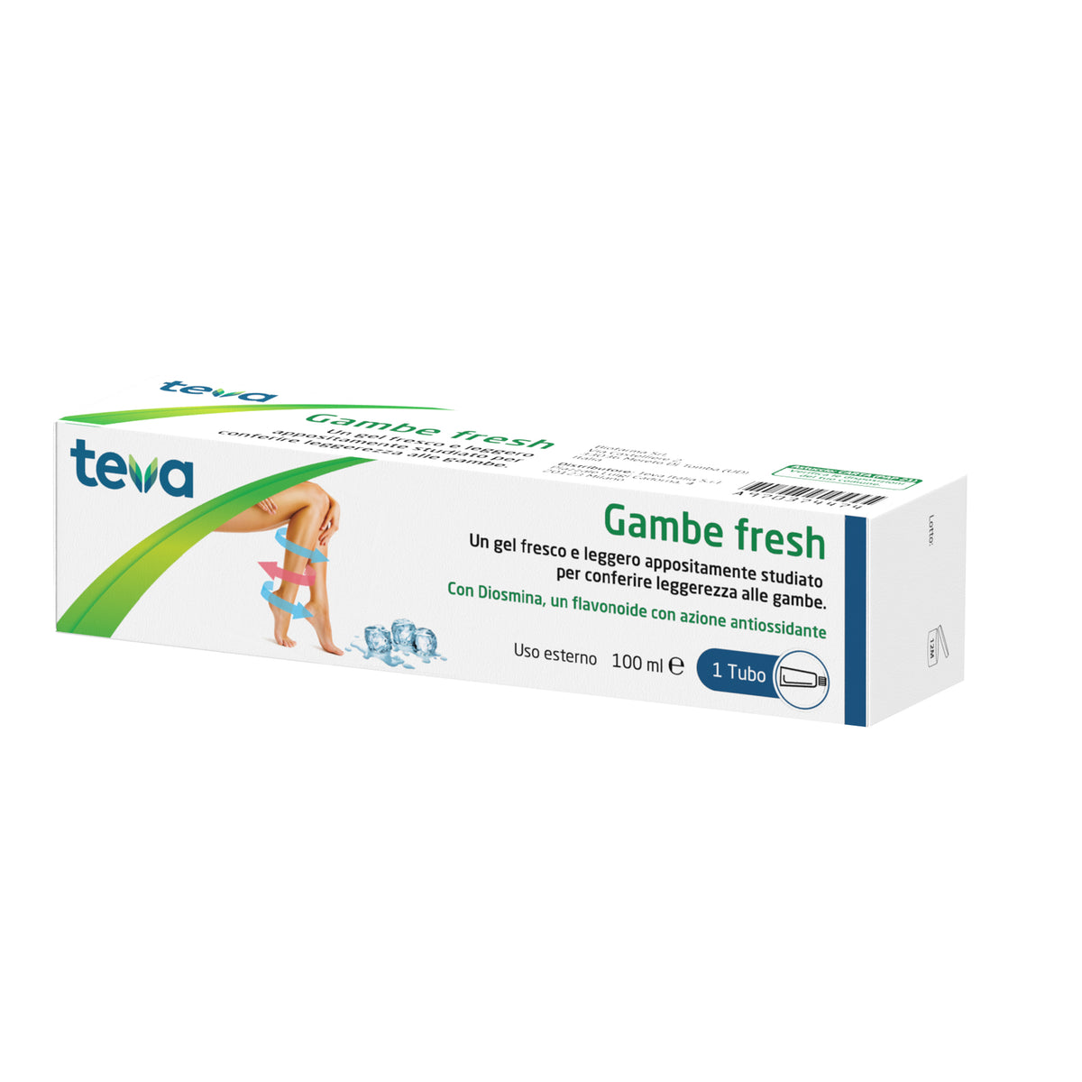 GAMBE FRESH TEVA GEL 100ML  