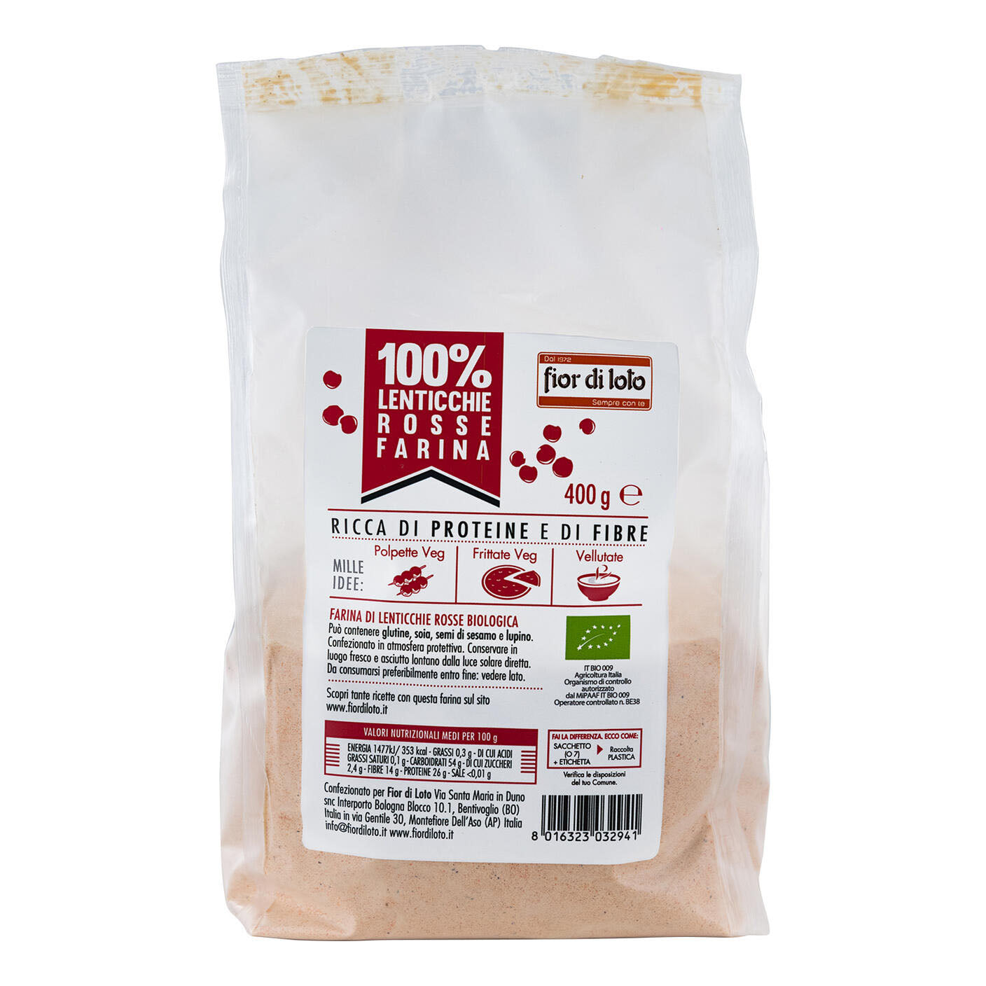 FIOR DI LOTO FARINA LENTICC RO