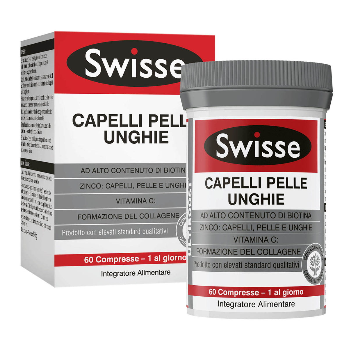 Swisse Capelli Pelle Ung 60cpr  