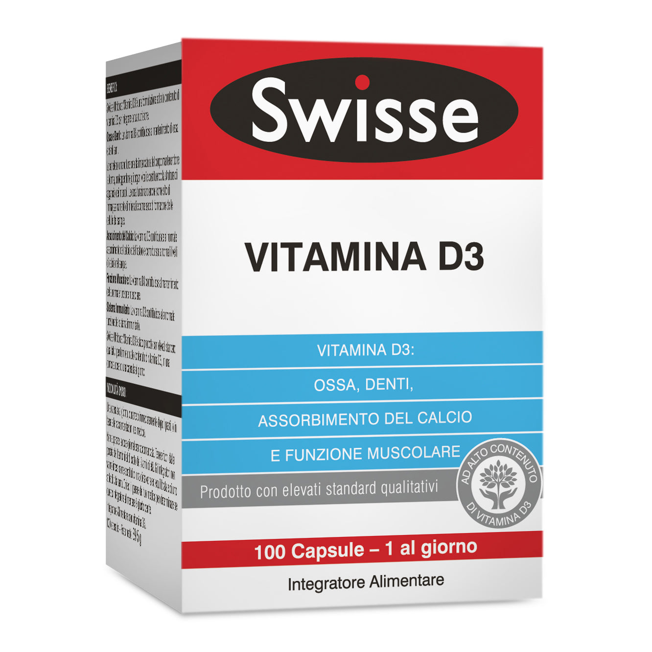 Swisse Vitamina D3 100cps
