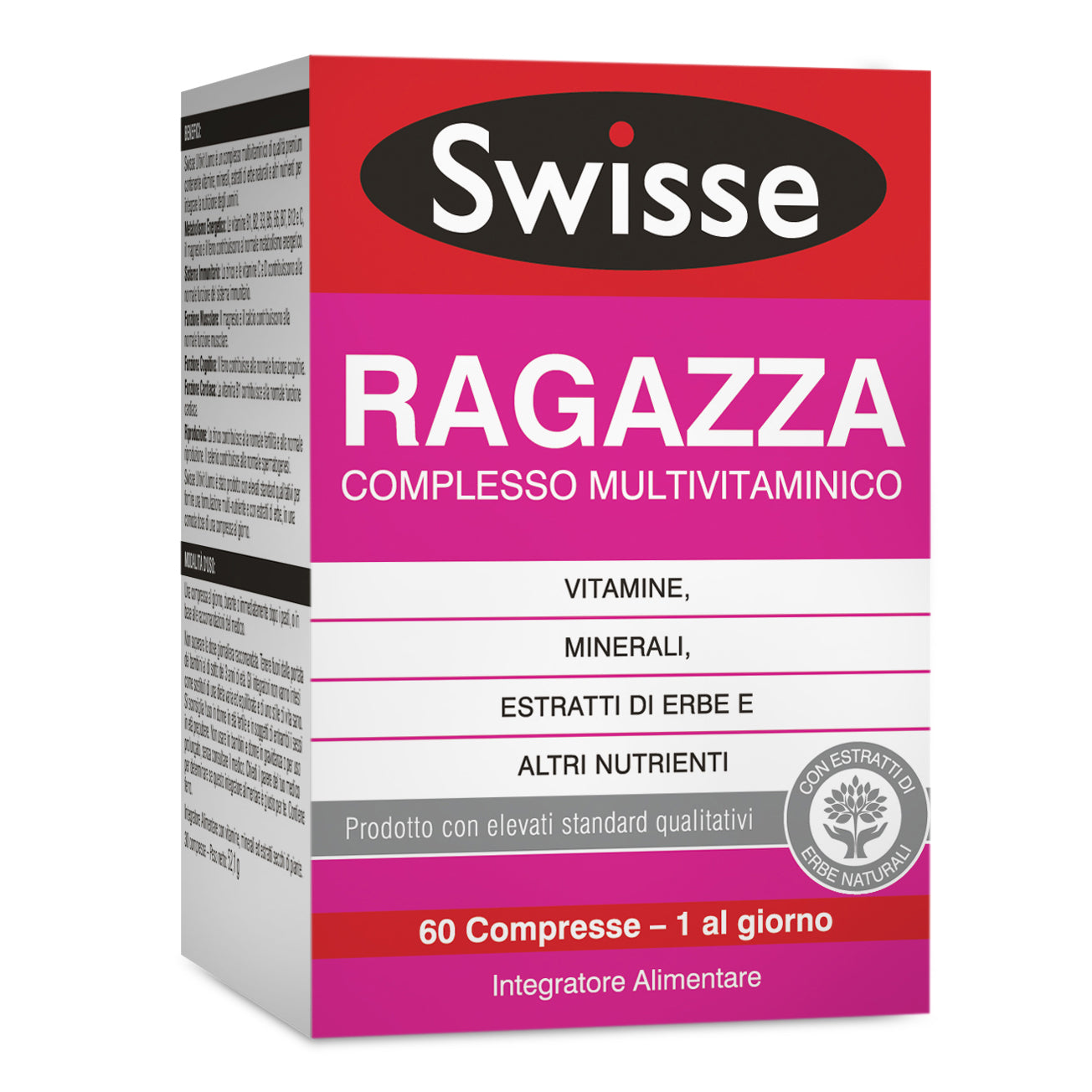 Swisse Multivitaminico Ragazza 60 Compresse