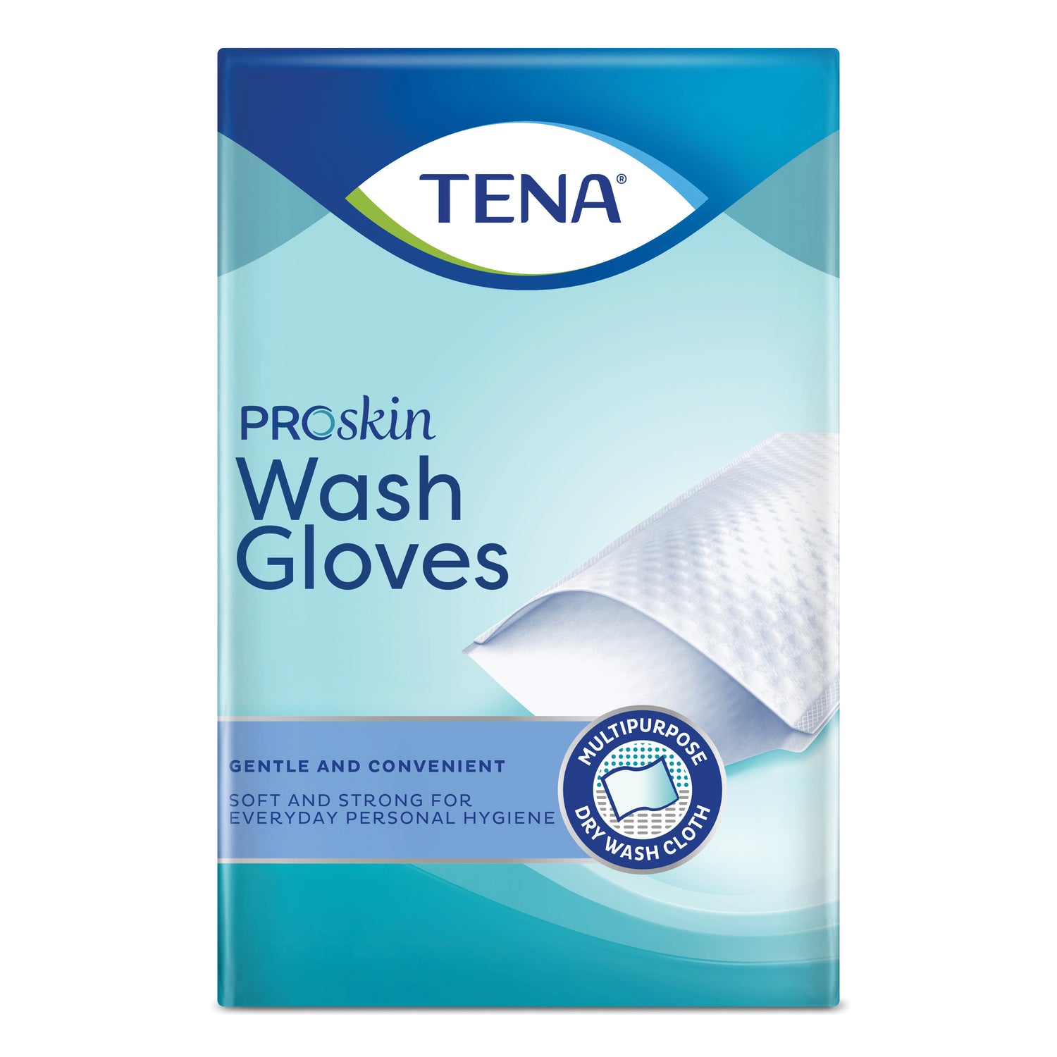 Tena Proskin Wash Glove Guanto Per Igiene 50 Pezzi