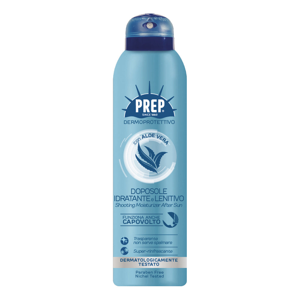 Prep Doposole Trasparente Spray Idratante & Lenitivo Con Aloe 150ml