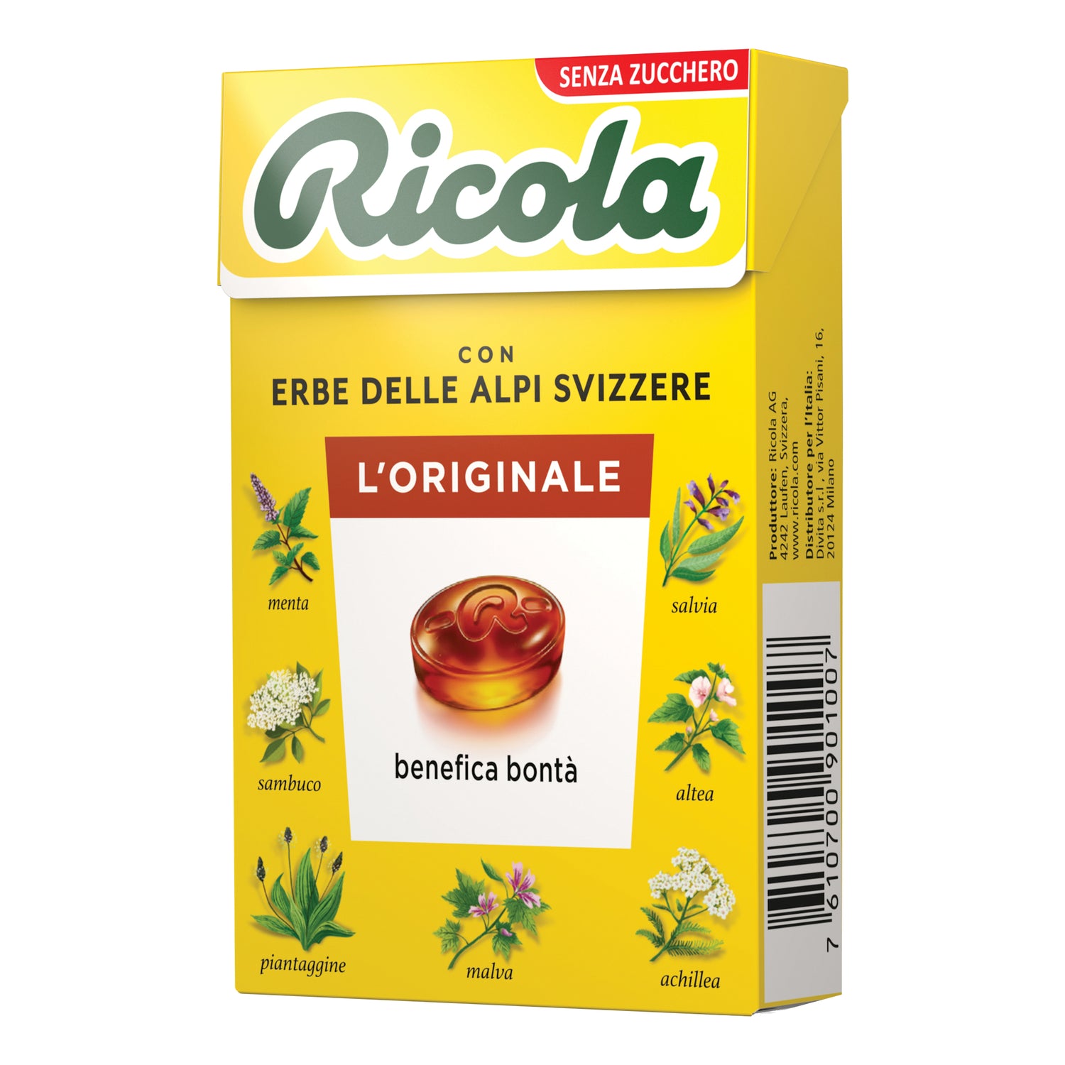 RICOLA ERBE BALSAMICHE S/ZU50G
