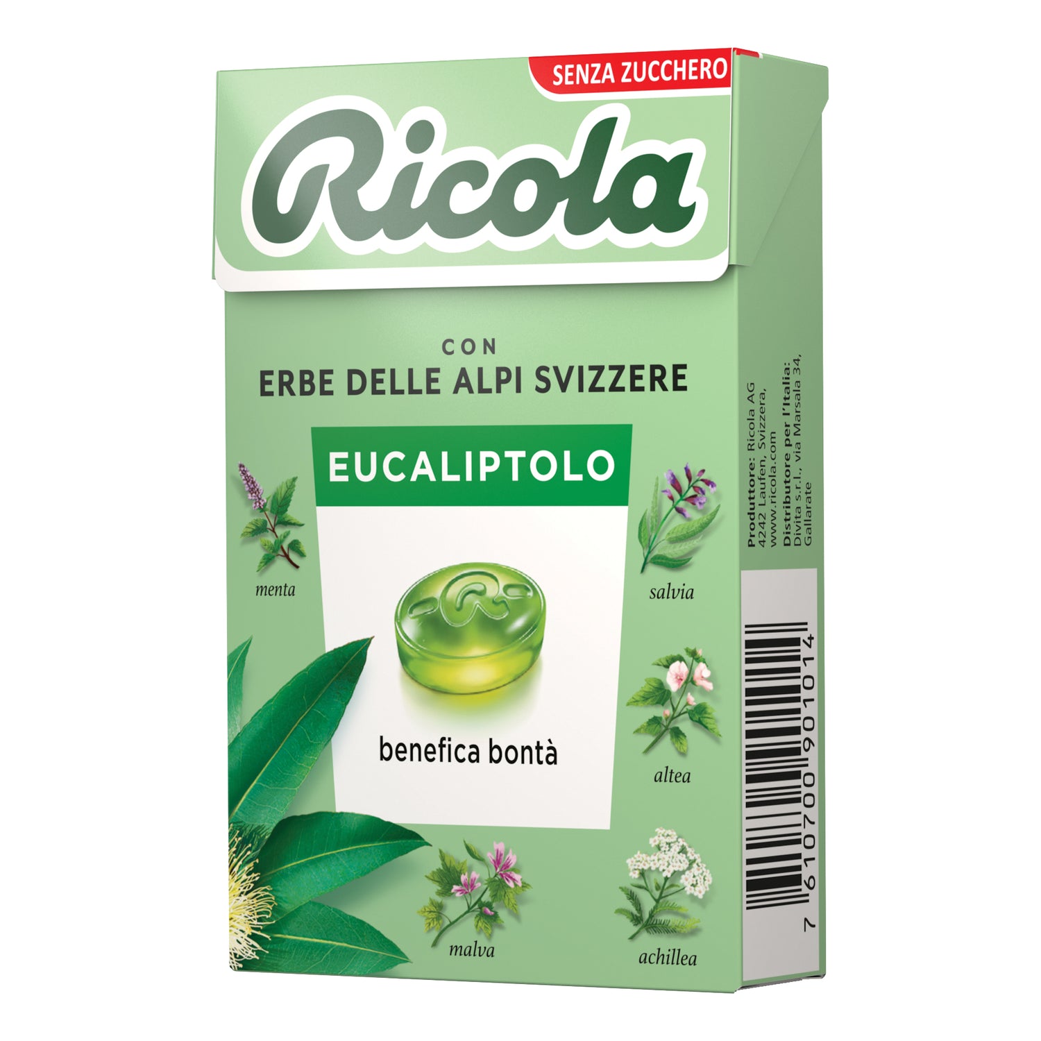 RICOLA EUCALIPTOLO S/ZUCCH 50G