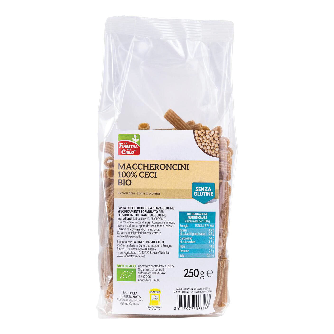 LA FINESTRA MACCHERONCINI CECI