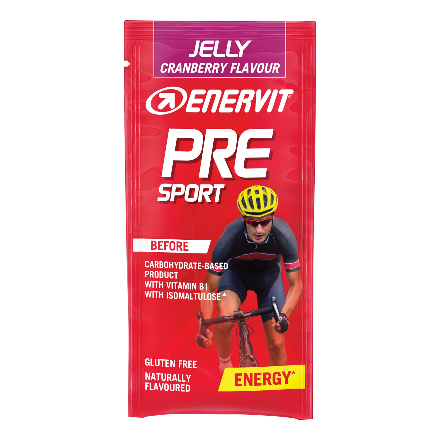 Enervit Pre Sport Gelatina Gusto Mirtillo Rosso 1 Bustina 45g