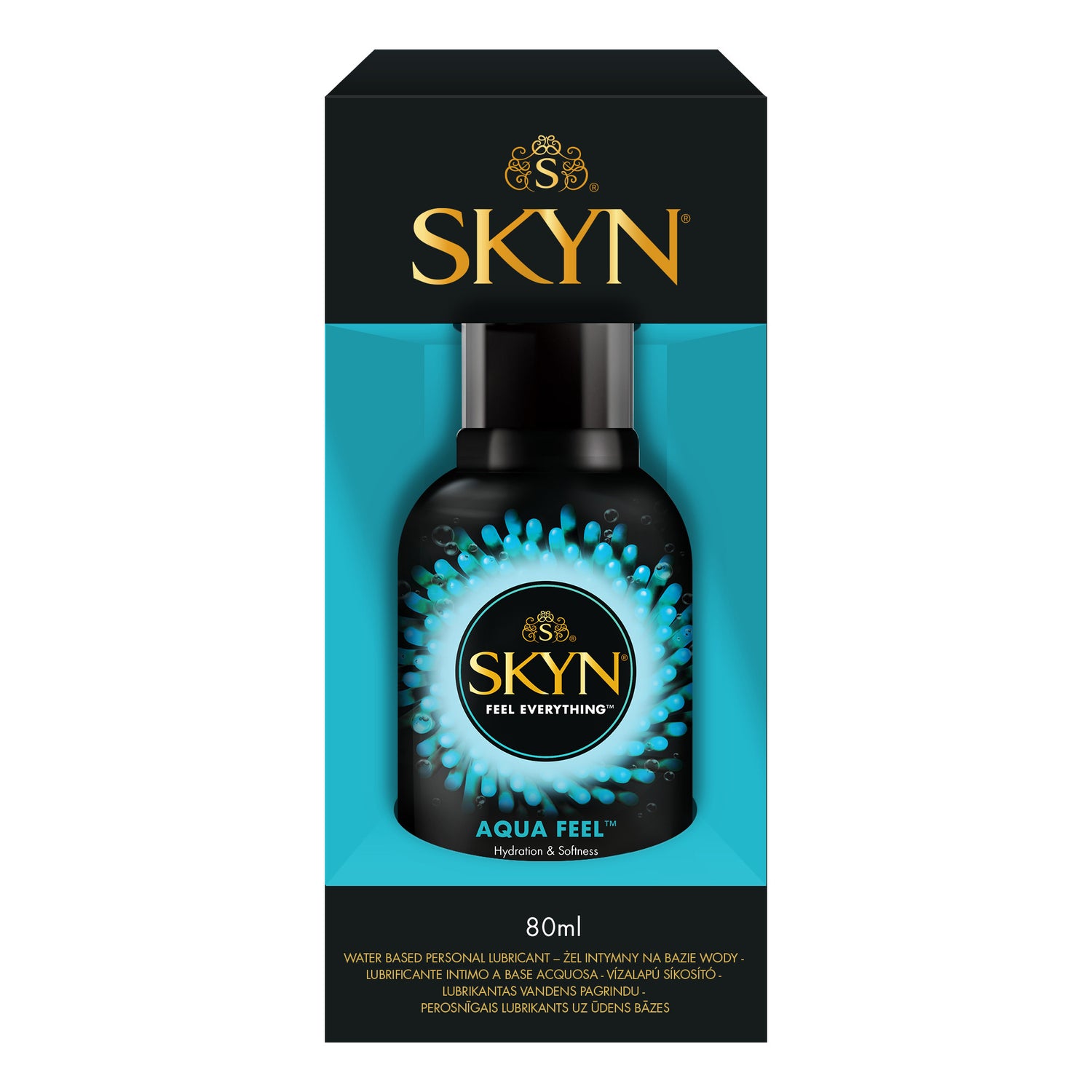 SKYN AQUA FEEL GEL LUBR 80ML