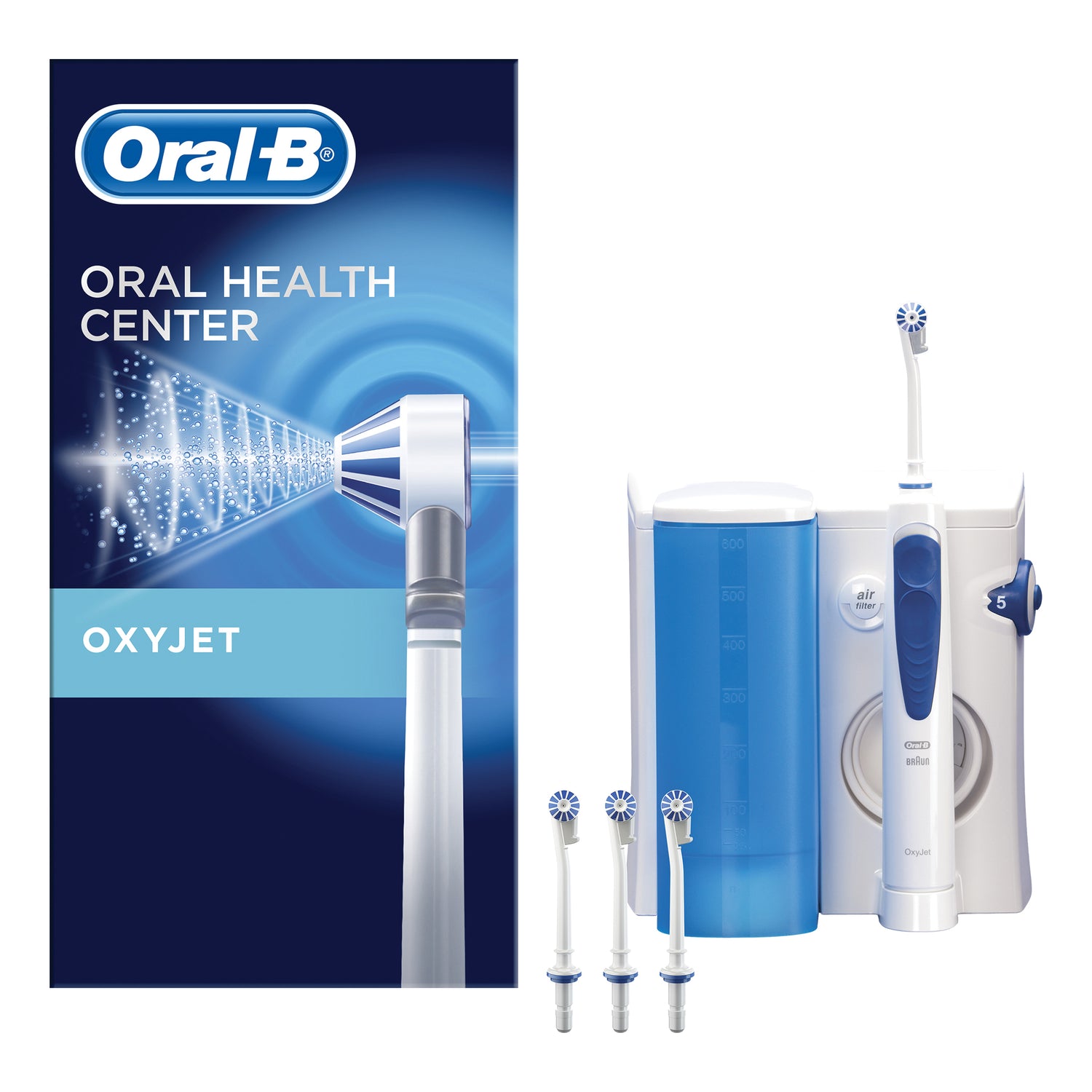 Oral-B Idropulsore Dentale Con Micro Bolle Ossigeno Attivo Oxyjet Md 20   