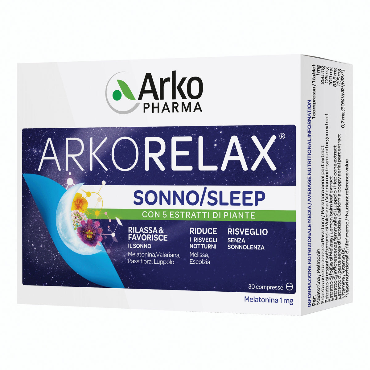 ARKORELAX SONNO 30CPR  