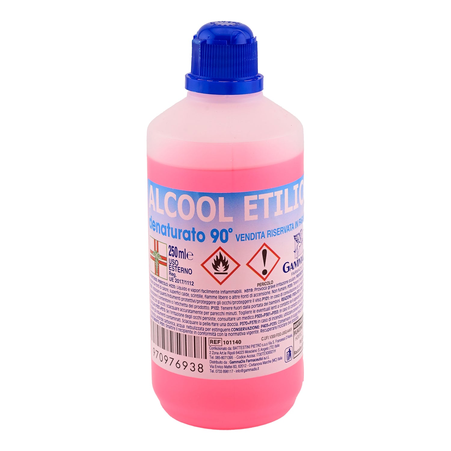ALCOOL ETILICO DENAT 90 250ML