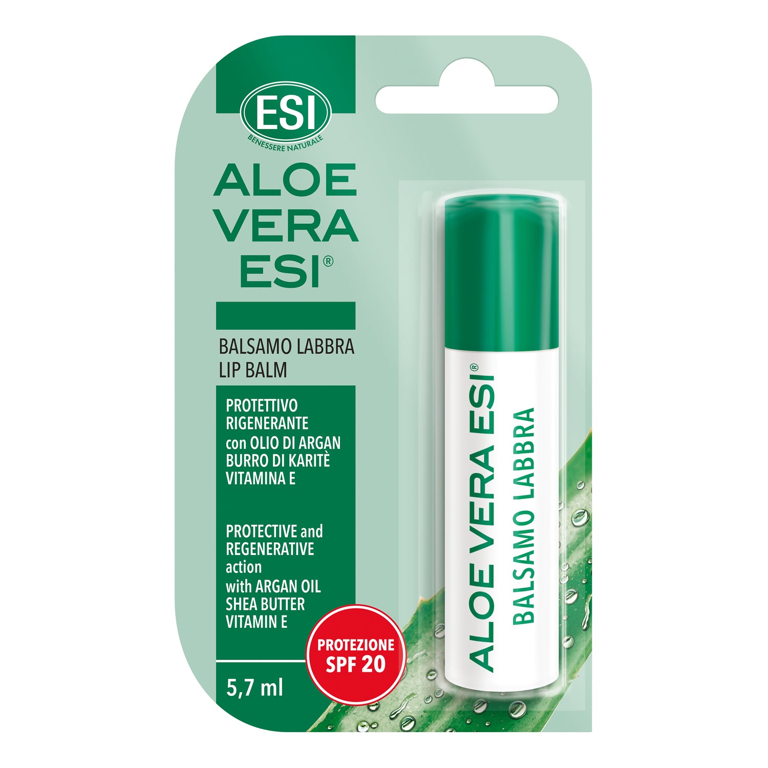 Esi Aloe Vera Stick Labbra 5,7 ml