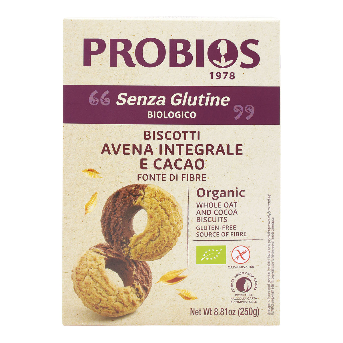 ALTRICEREALI BISC AVENA/CACAO  