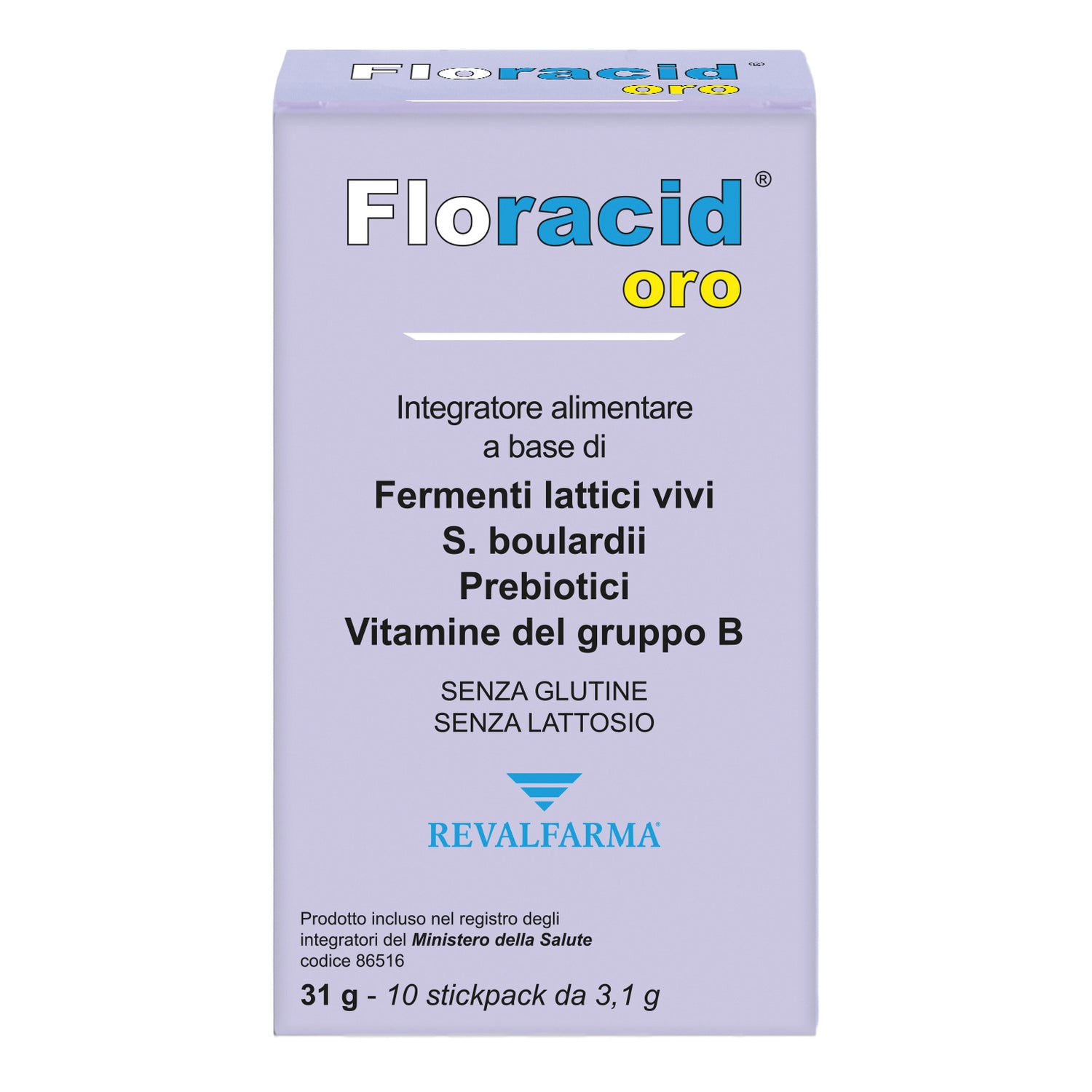 FLORACID OROSOLUBILE 10STICK