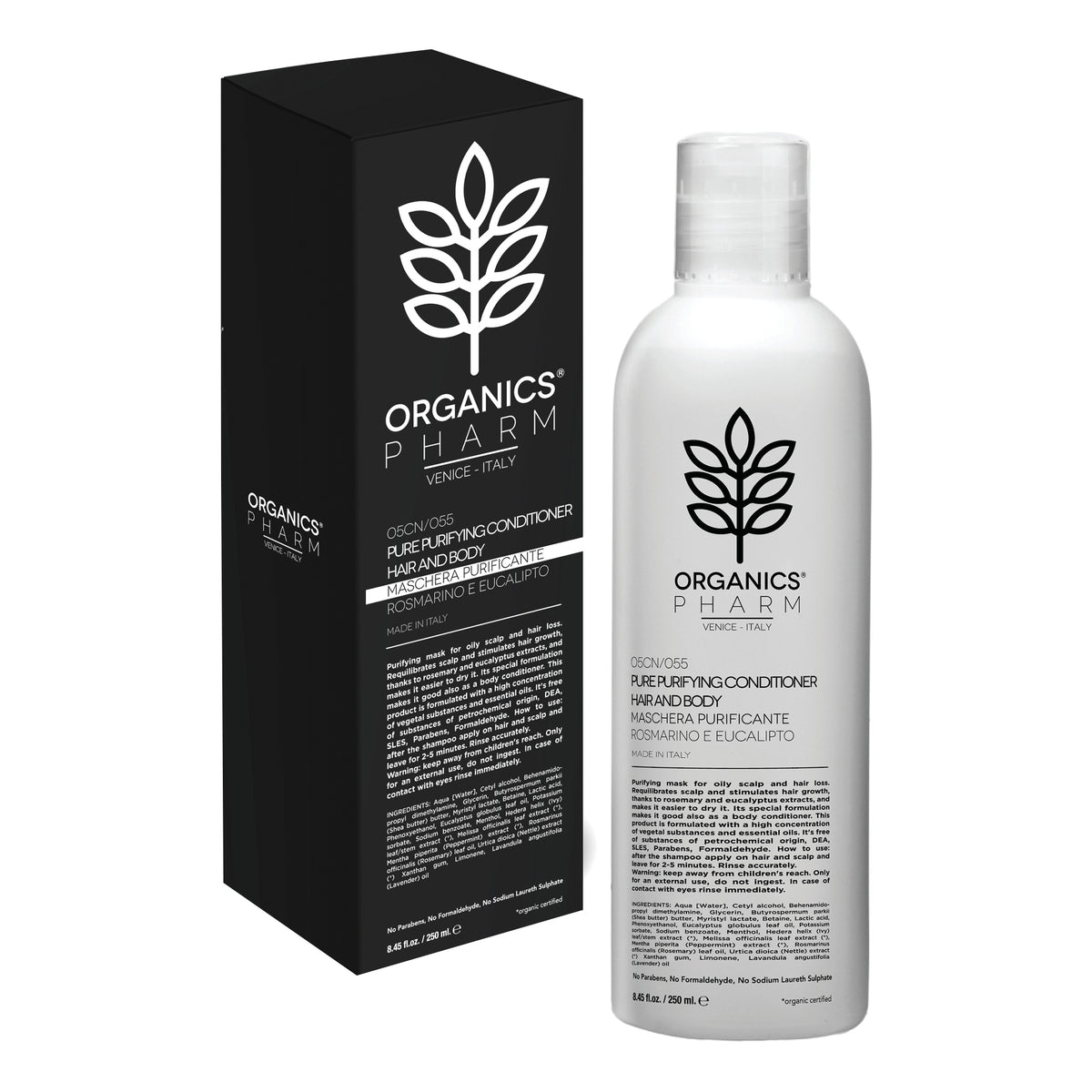 ORG PH PURE PURIF CONDIT 250ML  