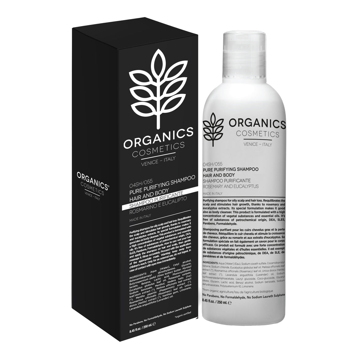 ORG PH PURE PURIF SHAMPOO250ML  