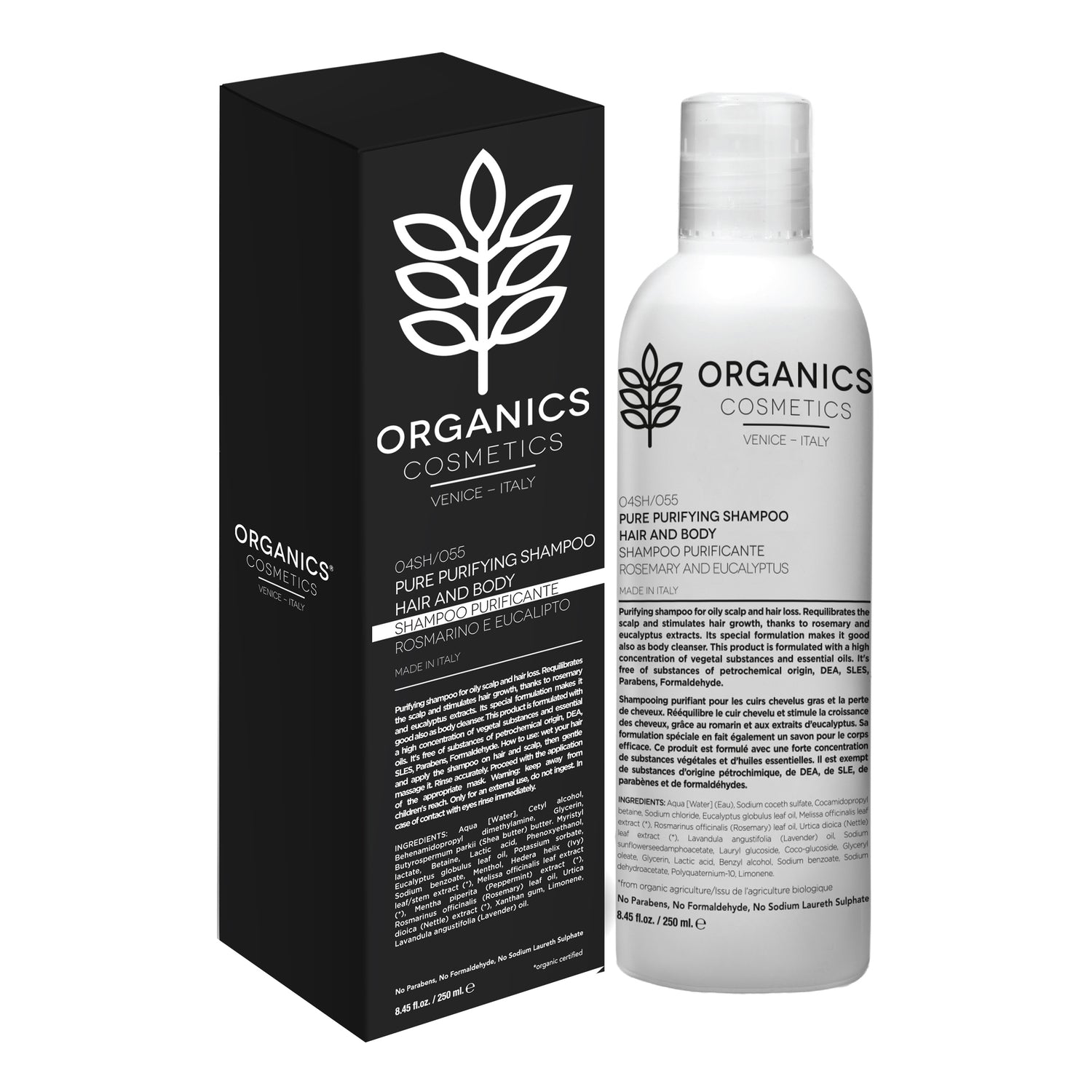 ORG PH PURE PURIF SHAMPOO250ML