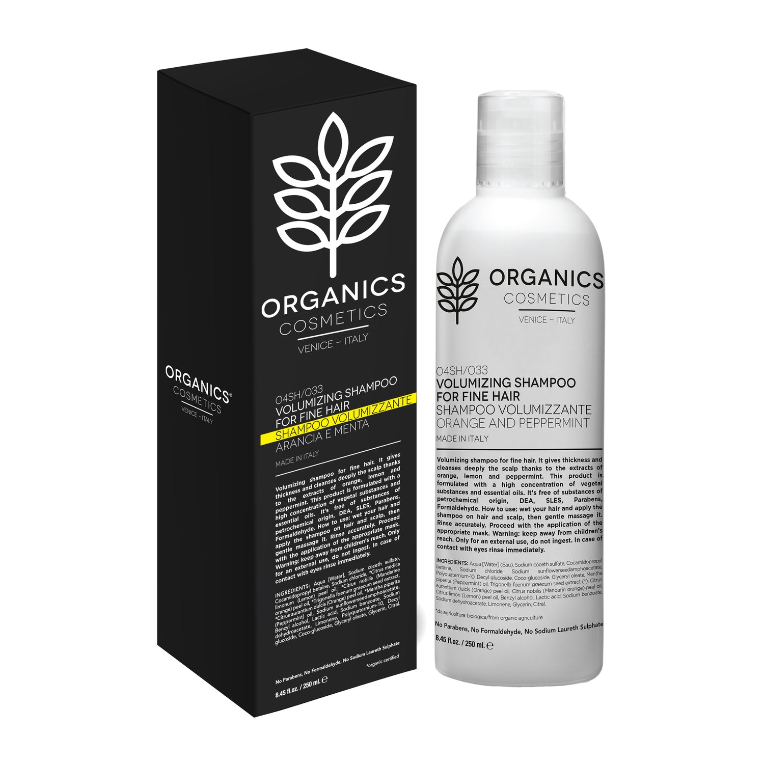 ORG PH VOLUMIZING SHAMPOO250ML