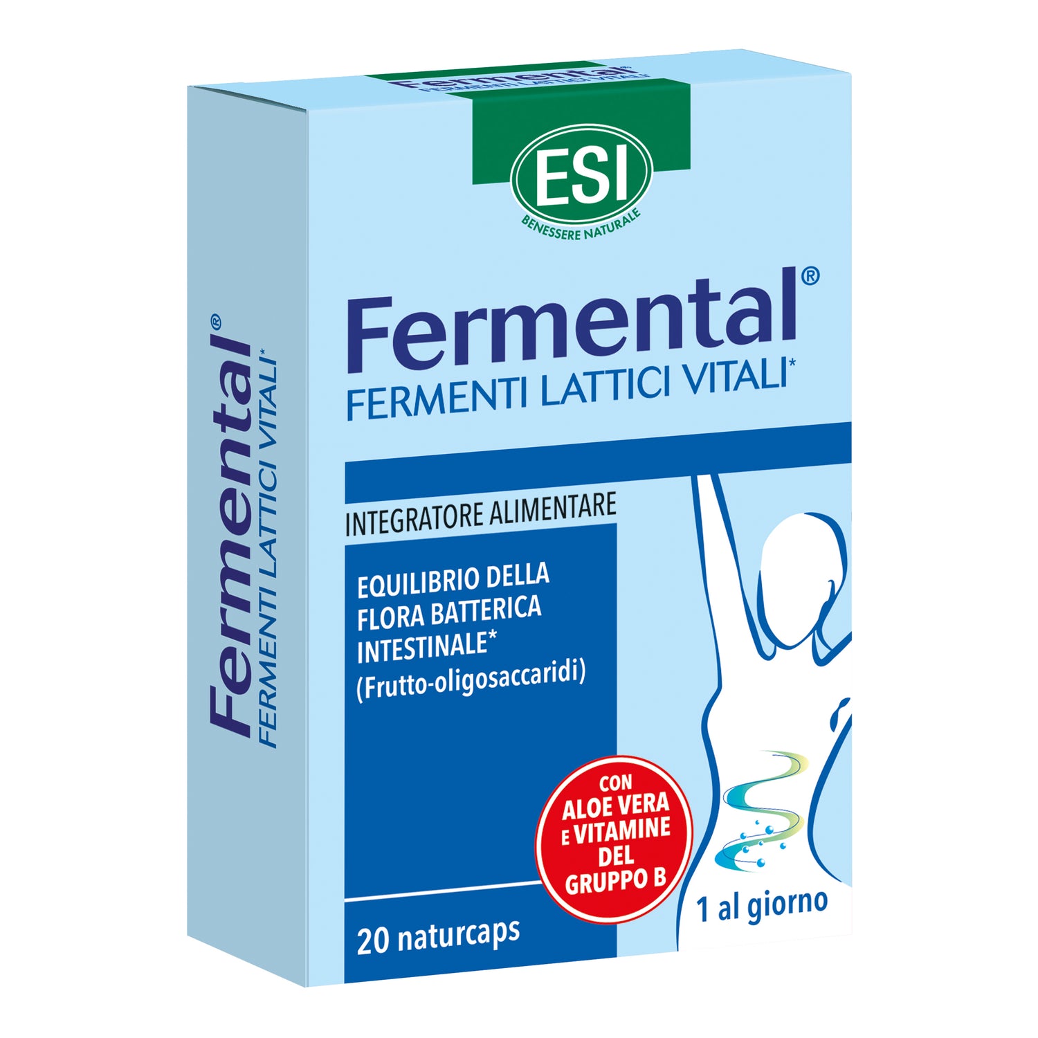 Esi Fermental Max Integratore di Fermenti Lattici 20 Naturcaps