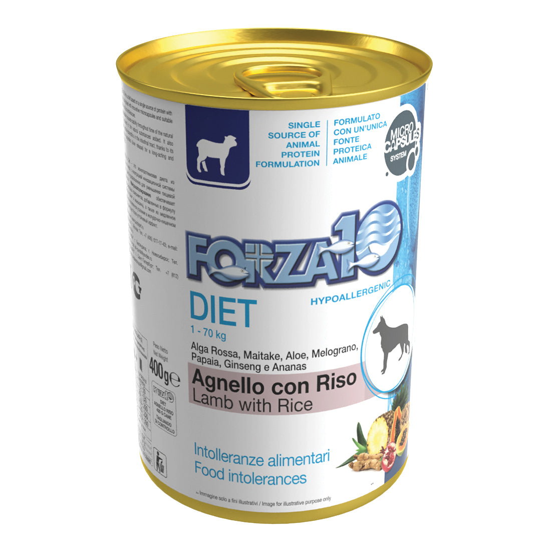 F10 DOG PATE AGN/RI LAT 400GR