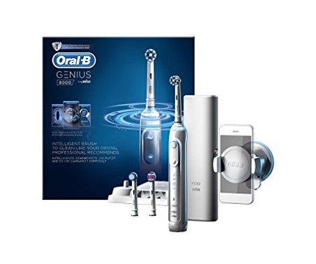 Oral-B Genius 8000 | Spazzolino Elettrico Ricaricabile | 1 Pezzo