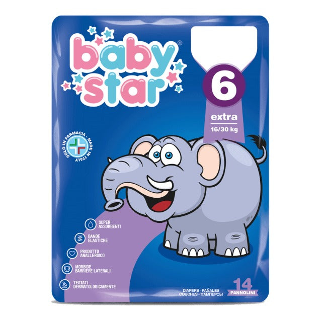 BABYSTAR PANN 16/30KG T6 14PZ