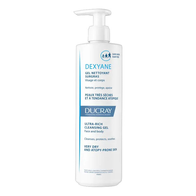 Ducray Dexyane | Gel Detergente Anti-Grattage Pelle Atopica | 400 ml
