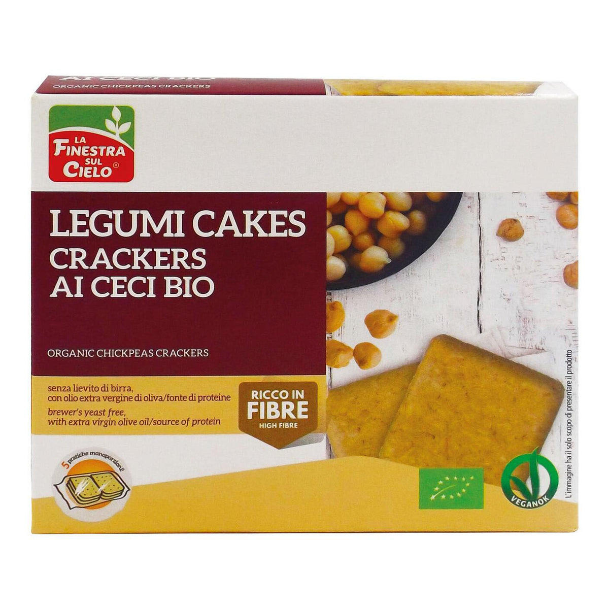 CRACKERS CECI BIO LEGUMICAKES  
