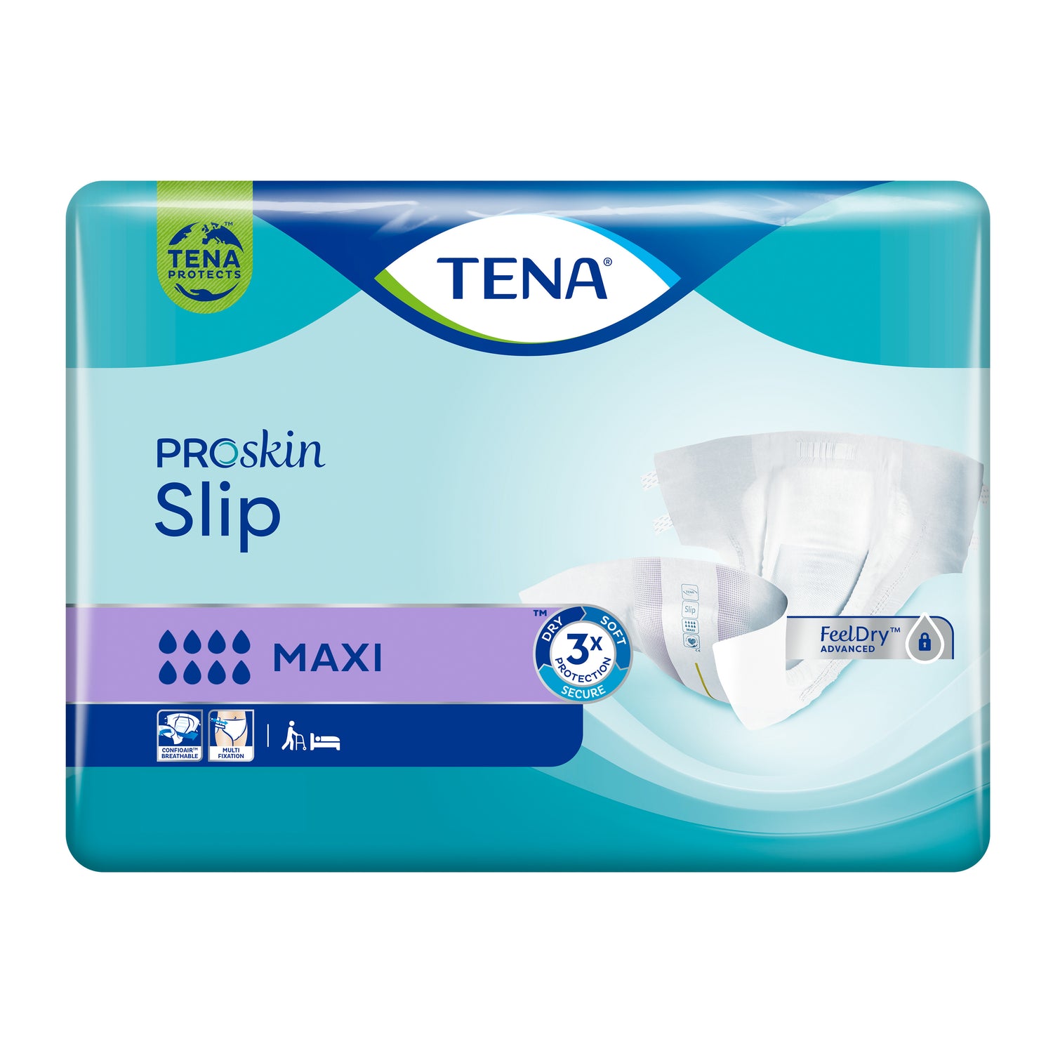 Tena Proskin Slip Maxi M - Pannolone A Mutandina Per Incontinenza 10 Pezzi