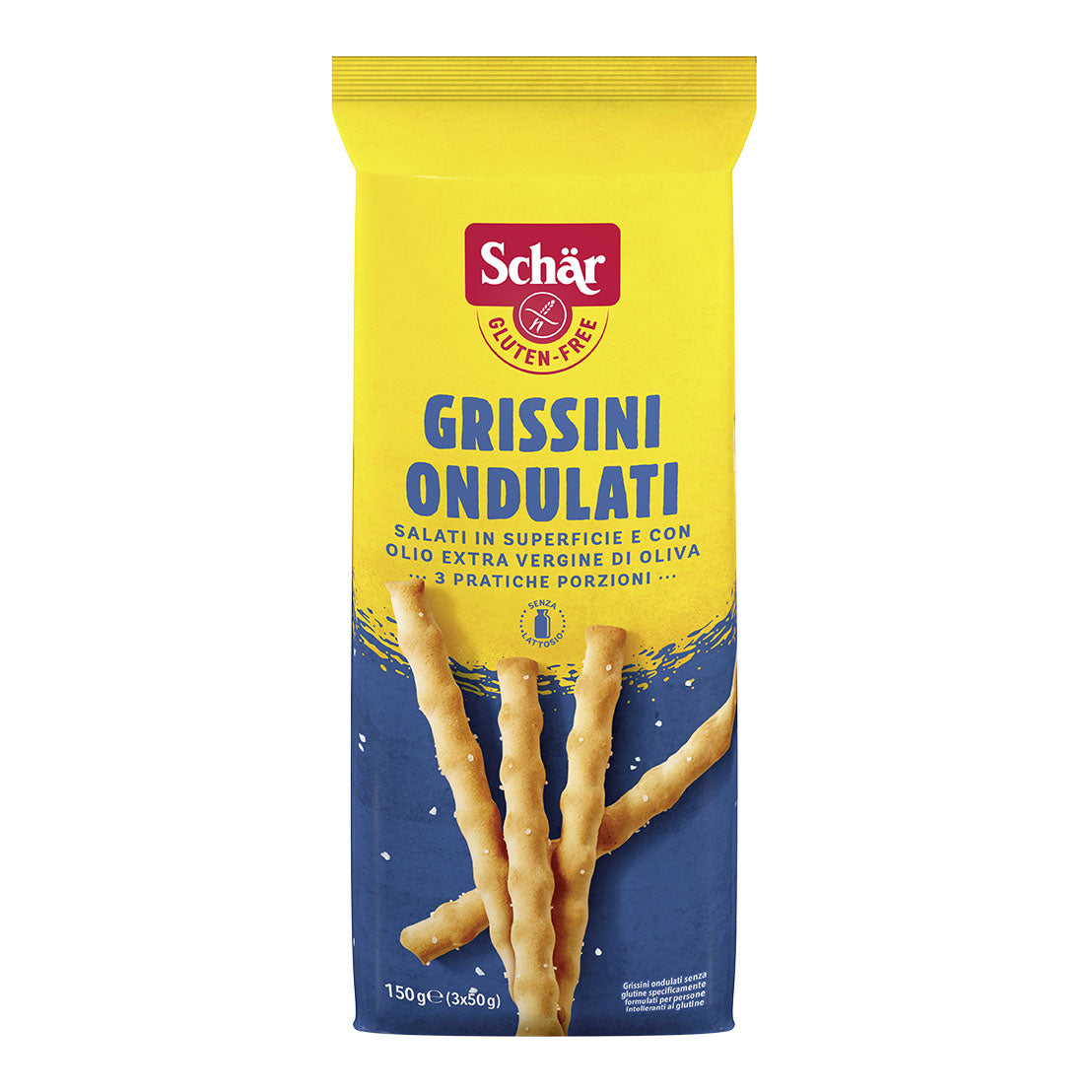 SCHAR GRISSINI ONDULATI 3X50G  
