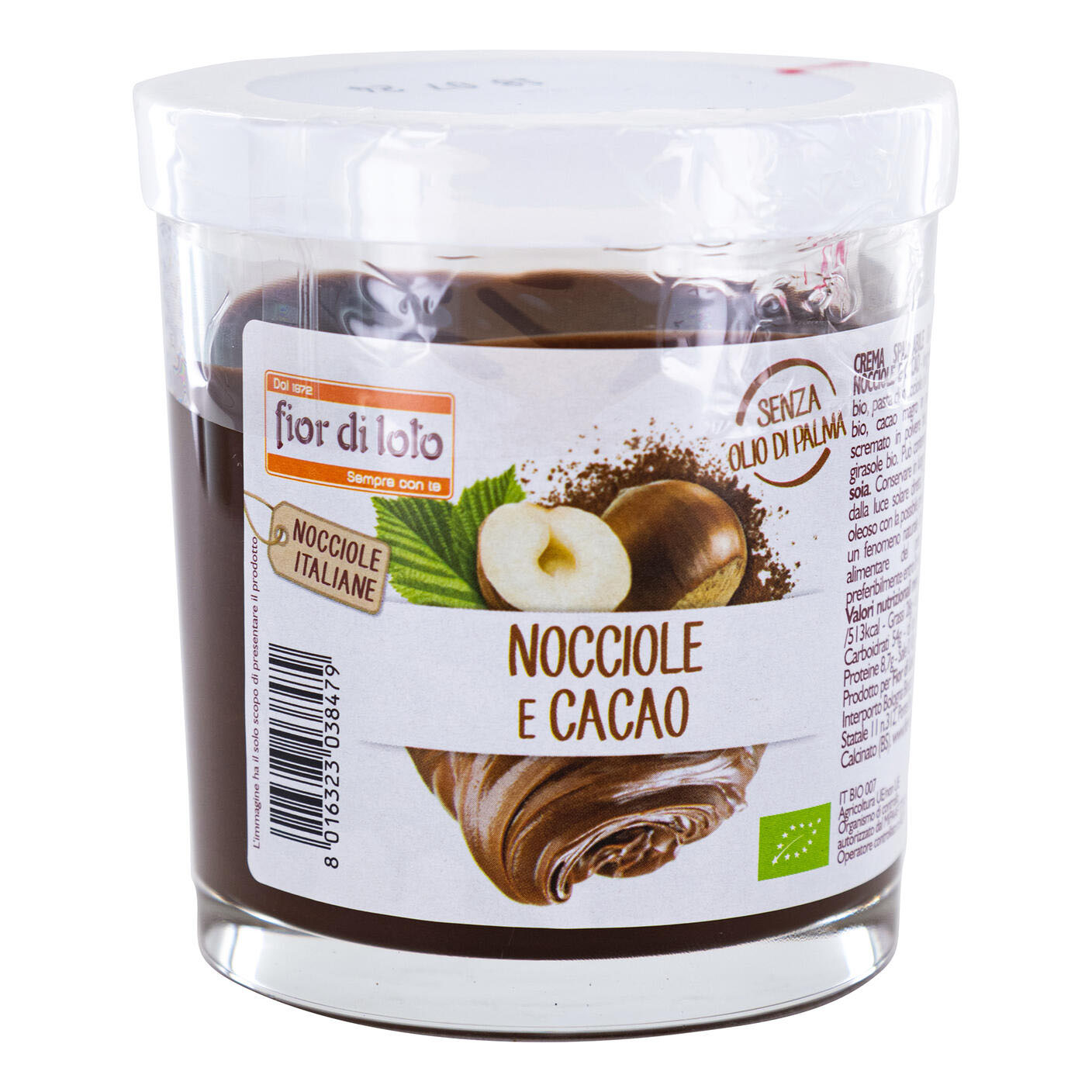 CREMA CACAO/NOCCIOLA BIO 200G
