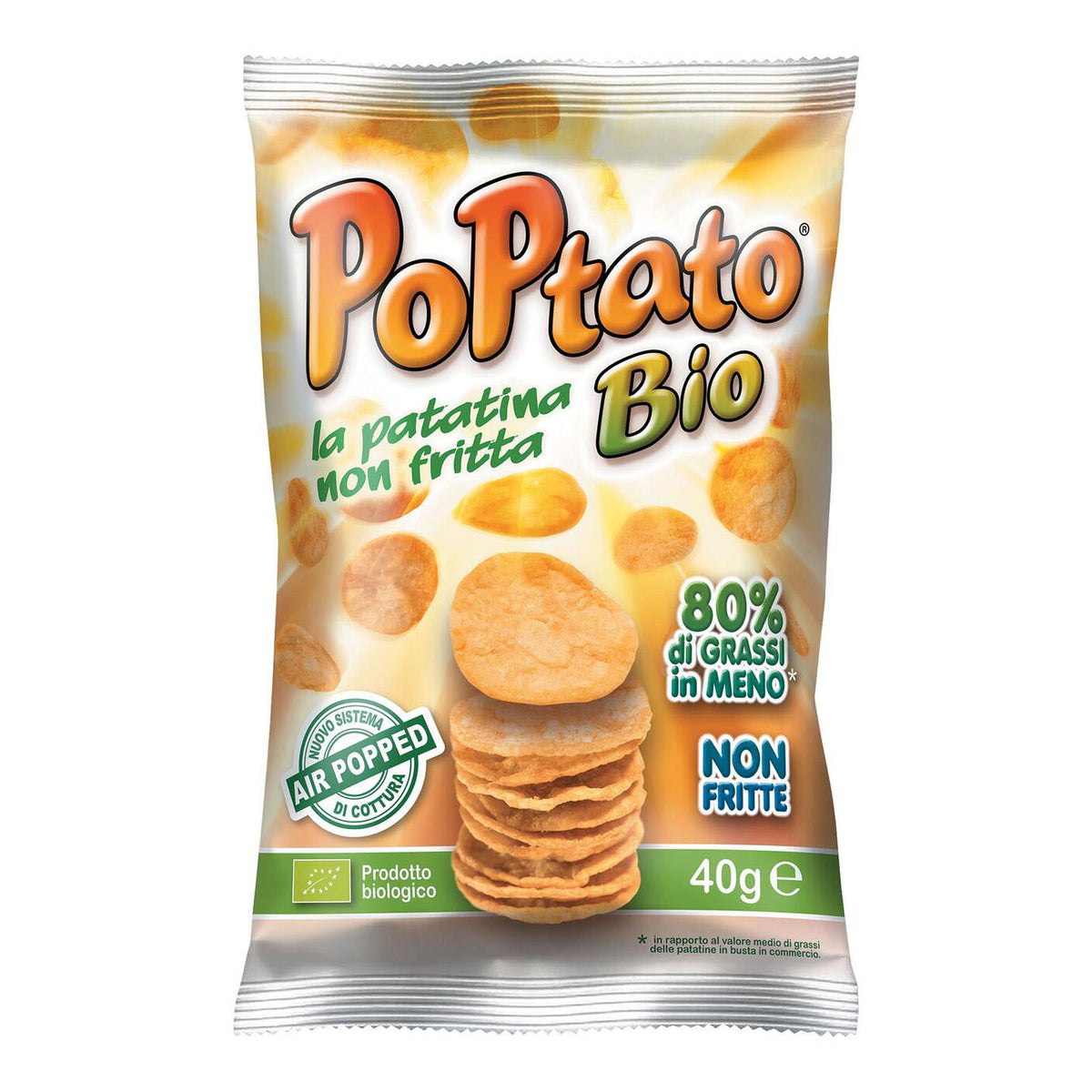 POPTATO BIO 40G  