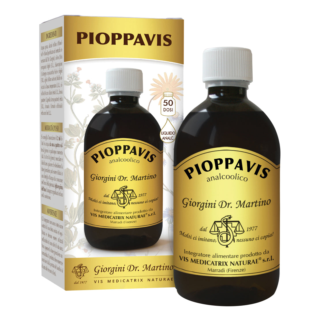 PIOPPAVIS LIQUIDO ANALCO 500ML  