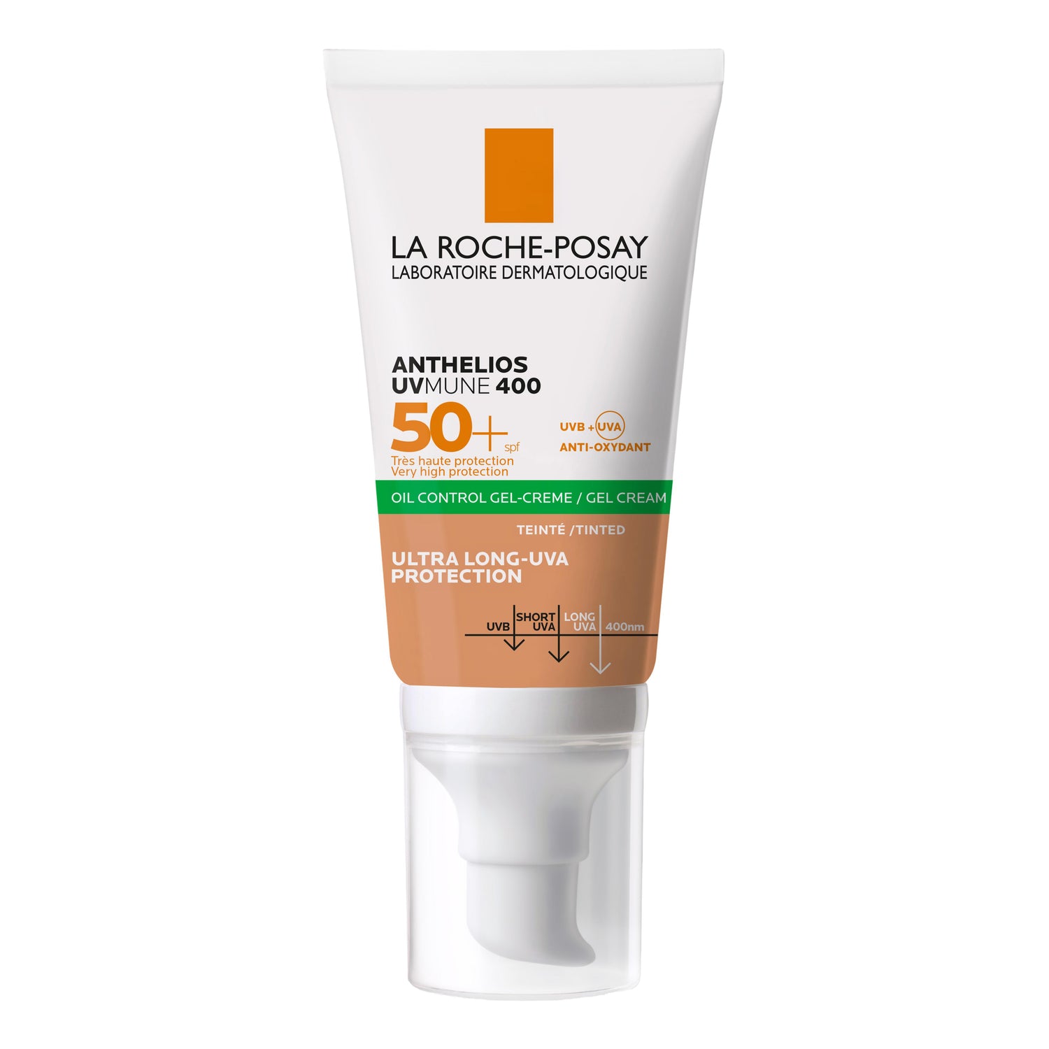 La Roche Posay Anthelios XL Spf50+ Gel Crema Solare Tocco Secco Colorata Anti-lucidità 50 ml