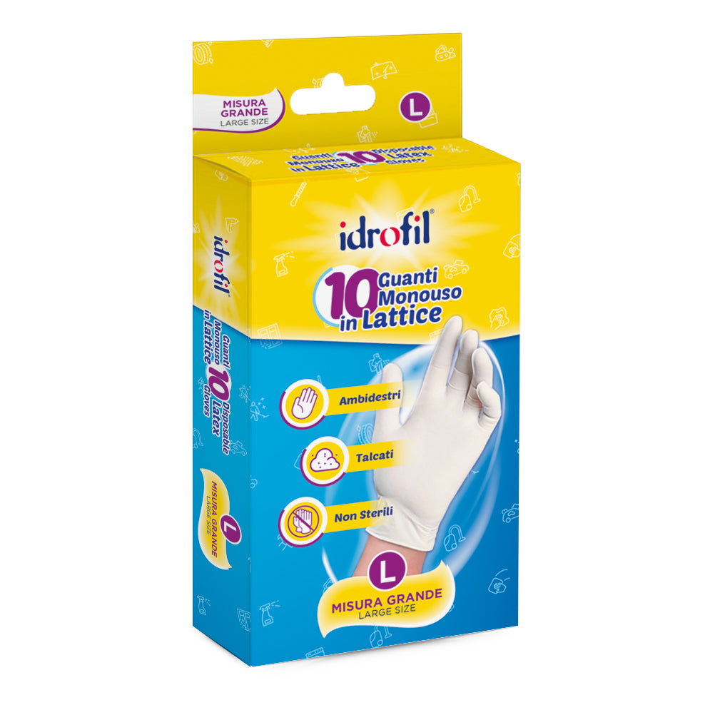 GUANTI IN LATTICE L 10PZ