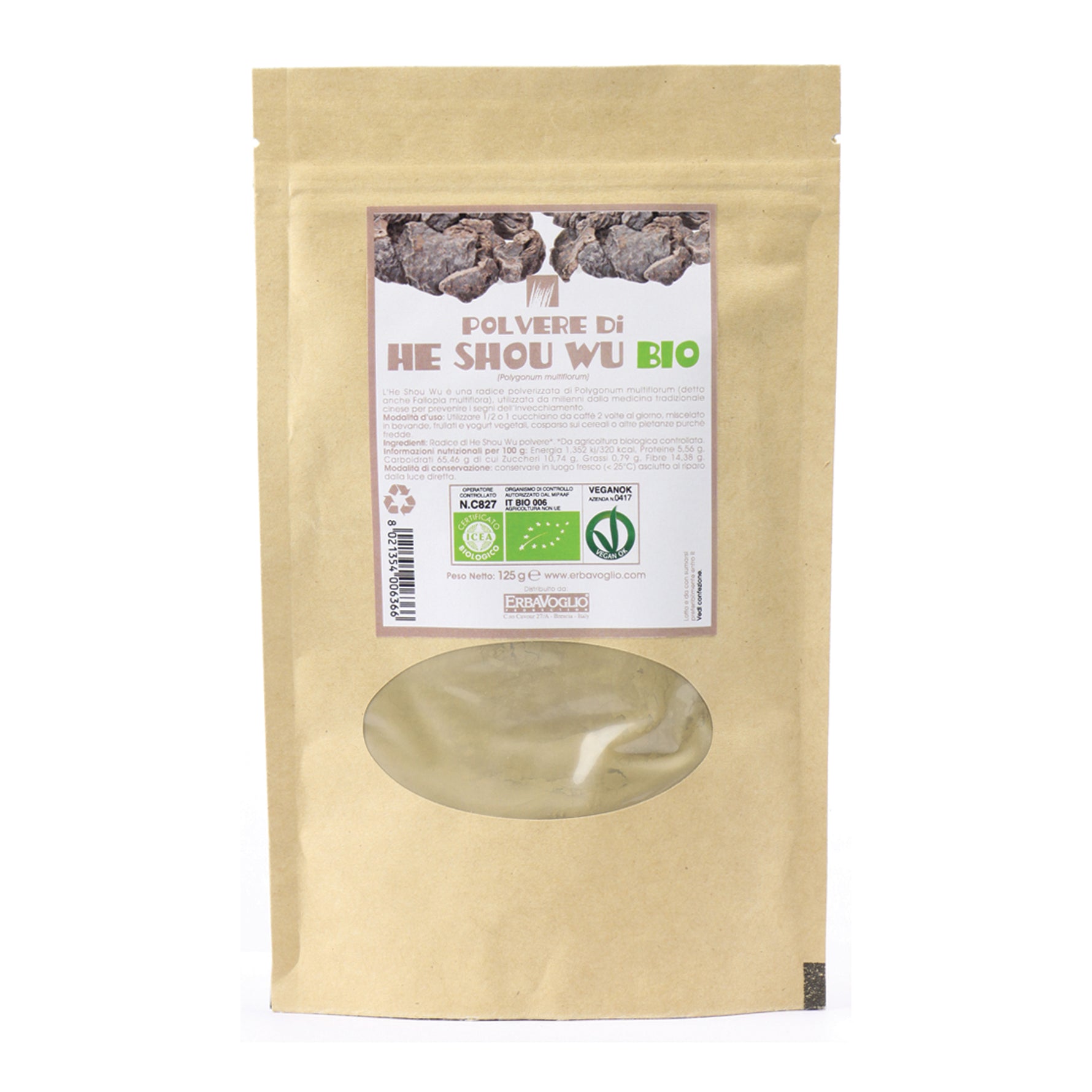 HE SHOU WU POLVERE BIO 125G
