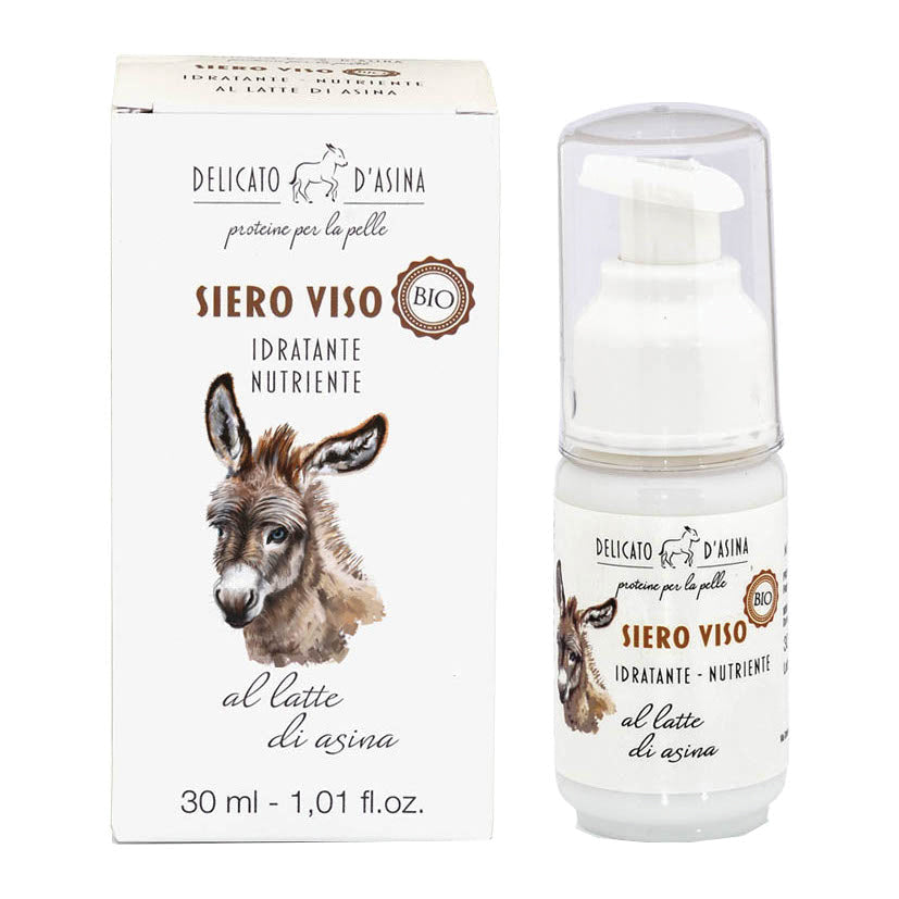 Delicato D'asina - Siero Viso Bio Intensivo Al Latte D'asina 30 ml